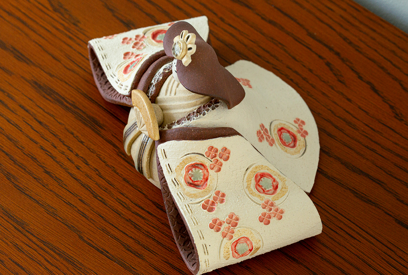 細部までこだわった着物