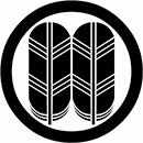 丸に並び鷹の羽