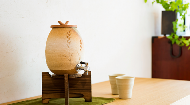 開運ダルマ 焼酎サーバー 波佐見焼 サーバー 陶器サーバー（陶器の焼酎  