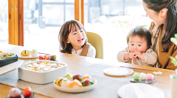 節句を彩る、いわい「重箱」