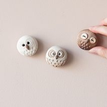 ふくろうの癒しを、玄関にも食卓にも。