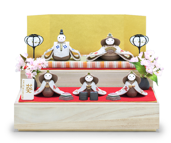 かすみ-KASUMI-収納段飾り木箱セット